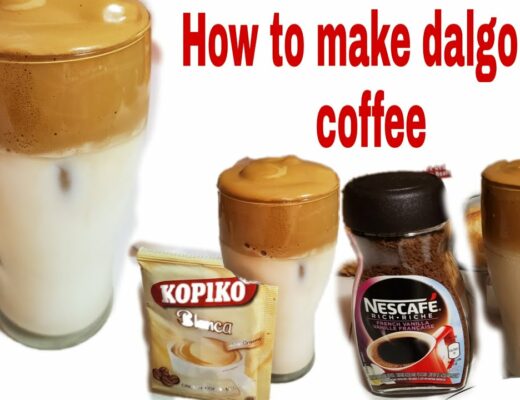 How To Make Dalgona Coffee - Indzai Nene